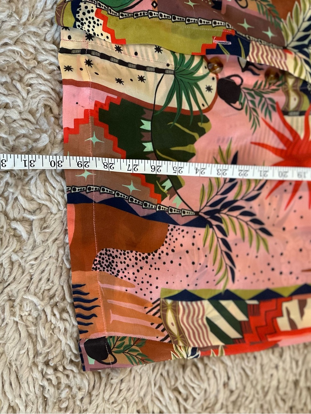 Farm Rio Mystic City Pajama Style Top - Picture 6 of 8